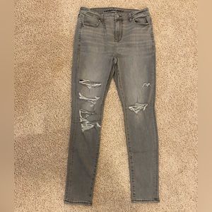 American Eagle high waisted skinny jeans